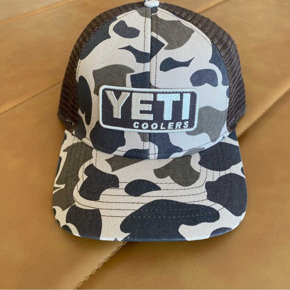 Yeti Coolers Camo Mesh Hat with Patch - Picture 3 of 5